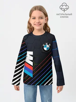 Детский лонгслив / BMW / БМВ / M COMPETITION