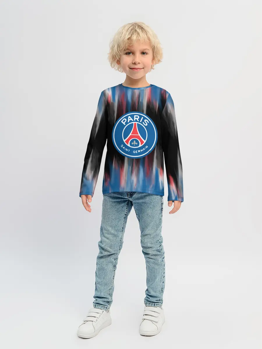 Детский лонгслив / PSG.