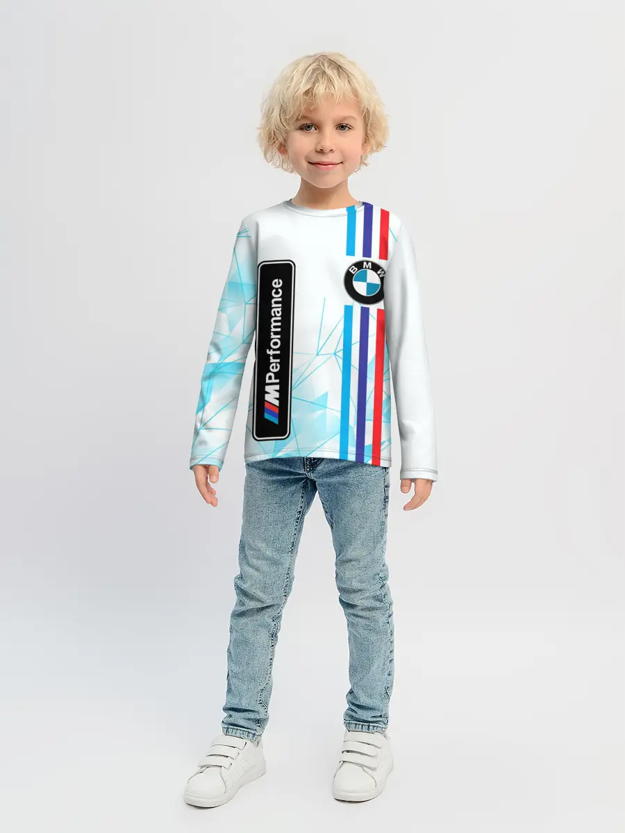 Детский лонгслив / BMW / БМВ / M PERFORMANCE