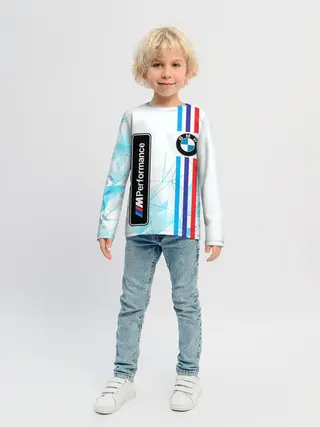 Детский лонгслив / BMW / БМВ / M PERFORMANCE