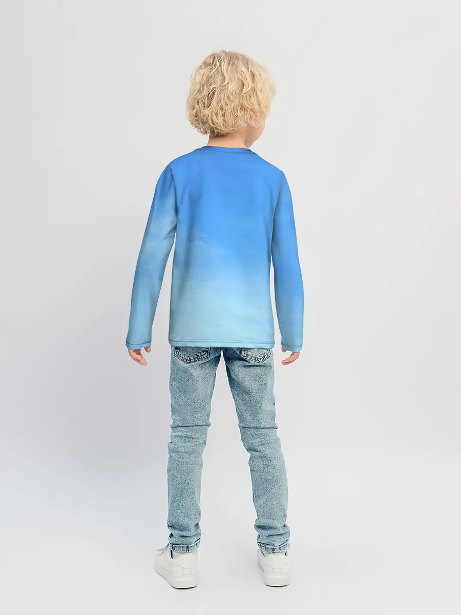 Детский лонгслив / Гию Томиока Kimetsu no Yaiba