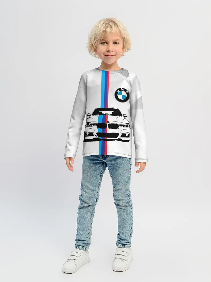Детский лонгслив / BMW / БМВ / M PERFORMANCE
