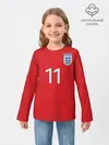 Детский лонгслив / №11 Сборной Англии