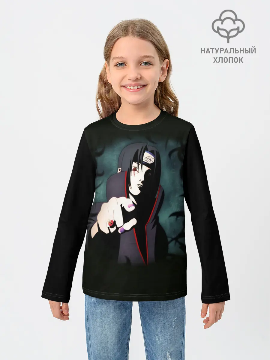 Детский лонгслив / Итачи Аниме | Anime Itachi