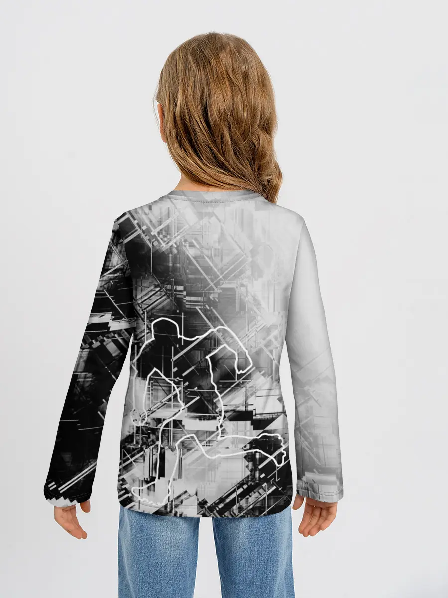 Детский лонгслив / Прыжок