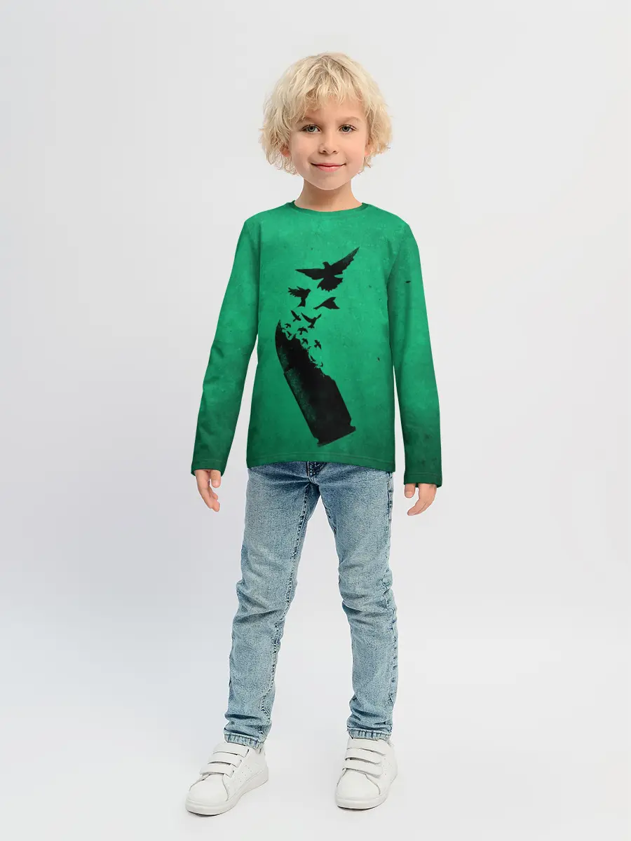 Детский лонгслив / Freedom