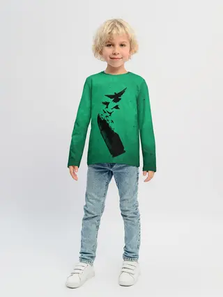 Детский лонгслив / Freedom