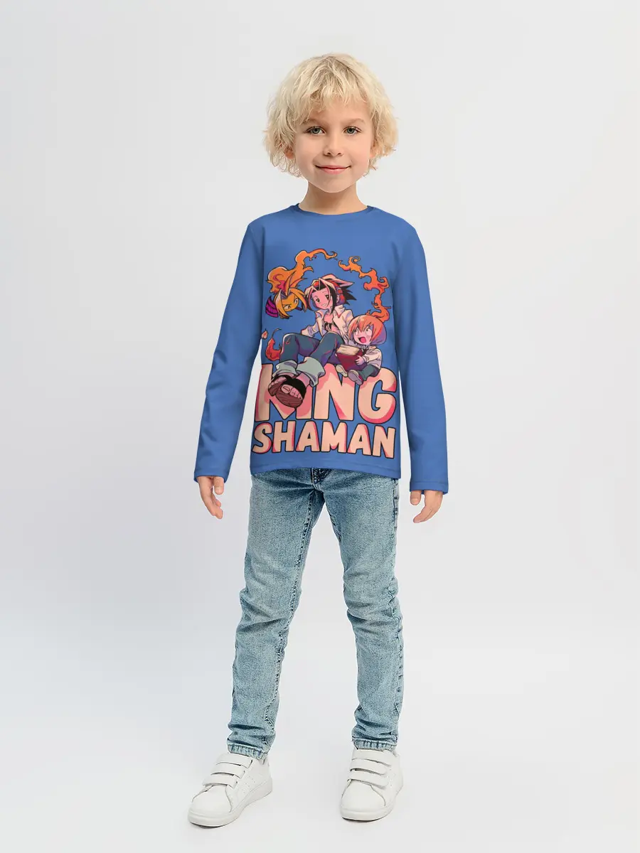Детский лонгслив / King Shaman