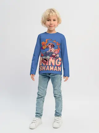 Детский лонгслив / King Shaman