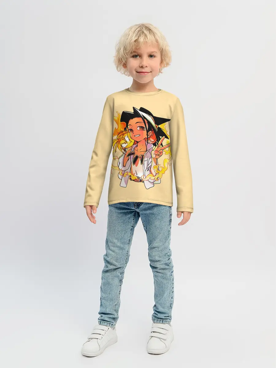 Детский лонгслив / Йо и Амидамару