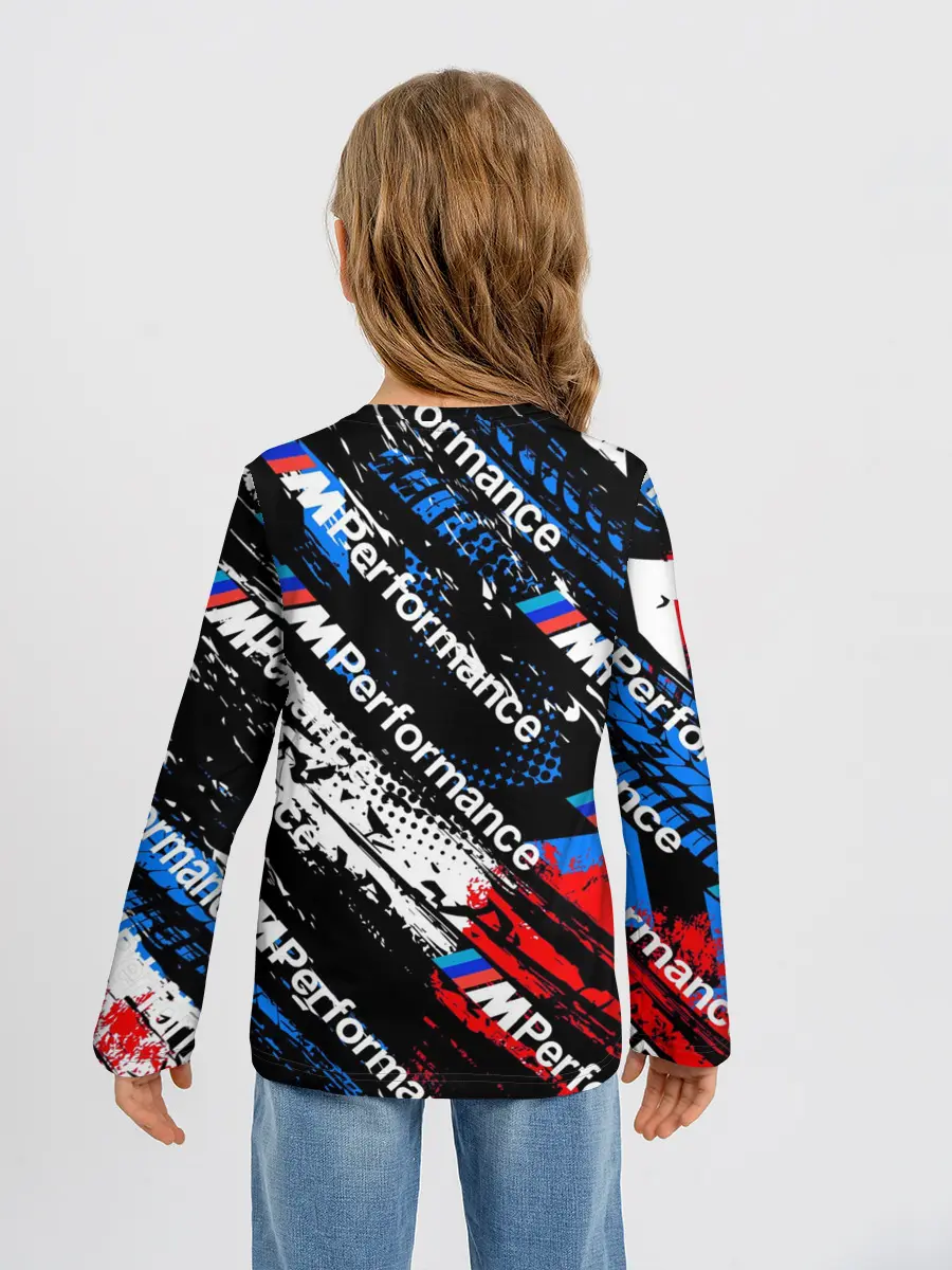 Детский лонгслив / BMW M PERFORMANCE / БМВ ГРАНЖ