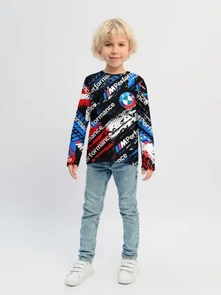 Детский лонгслив / BMW M PERFORMANCE / БМВ ГРАНЖ