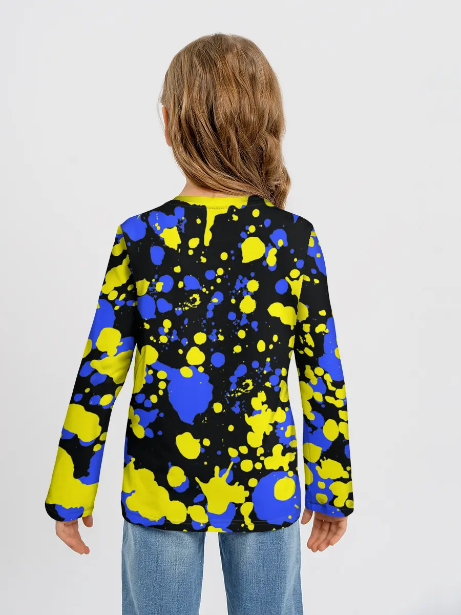 Детский лонгслив / кот аристократ