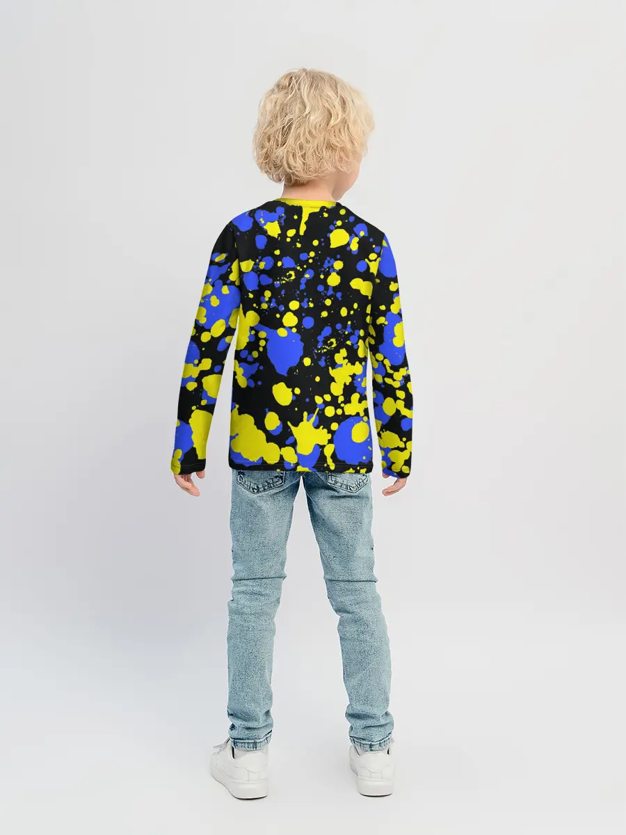 Детский лонгслив / кот аристократ