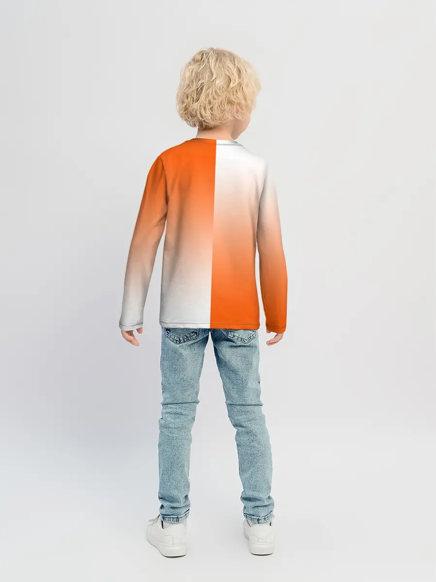 Детский лонгслив / REDDIT / РЕДДИТ / ГРАДИЕНТ