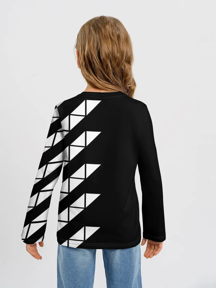 Детский лонгслив / AVICII ГЕОМЕТРИЯ