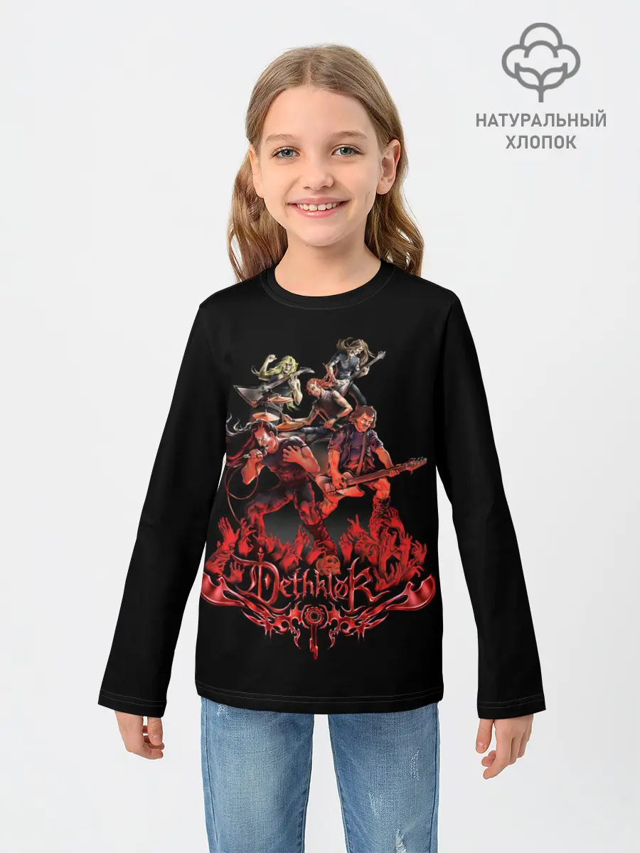 Детский лонгслив / Dethklok concert