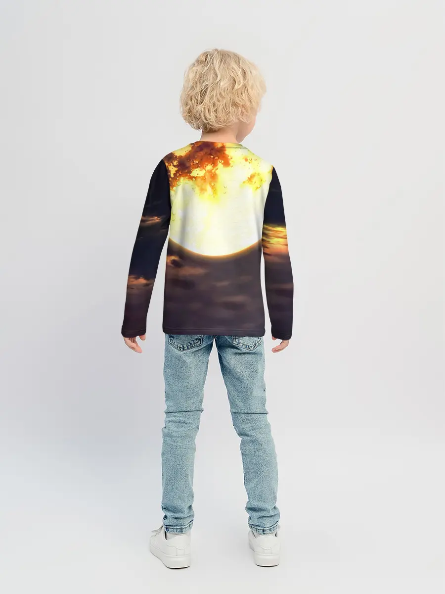 Детский лонгслив / Demon Slayer: Kimetsu no Yaiba