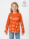 Детский лонгслив / REDDIT / РЕДДИТ / UPVOTED