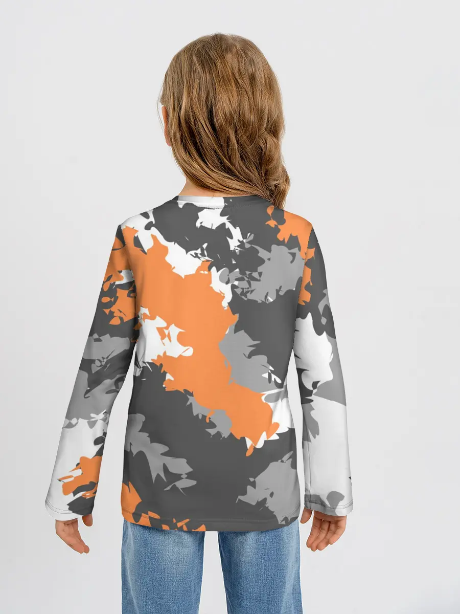 Детский лонгслив / Камуфляж