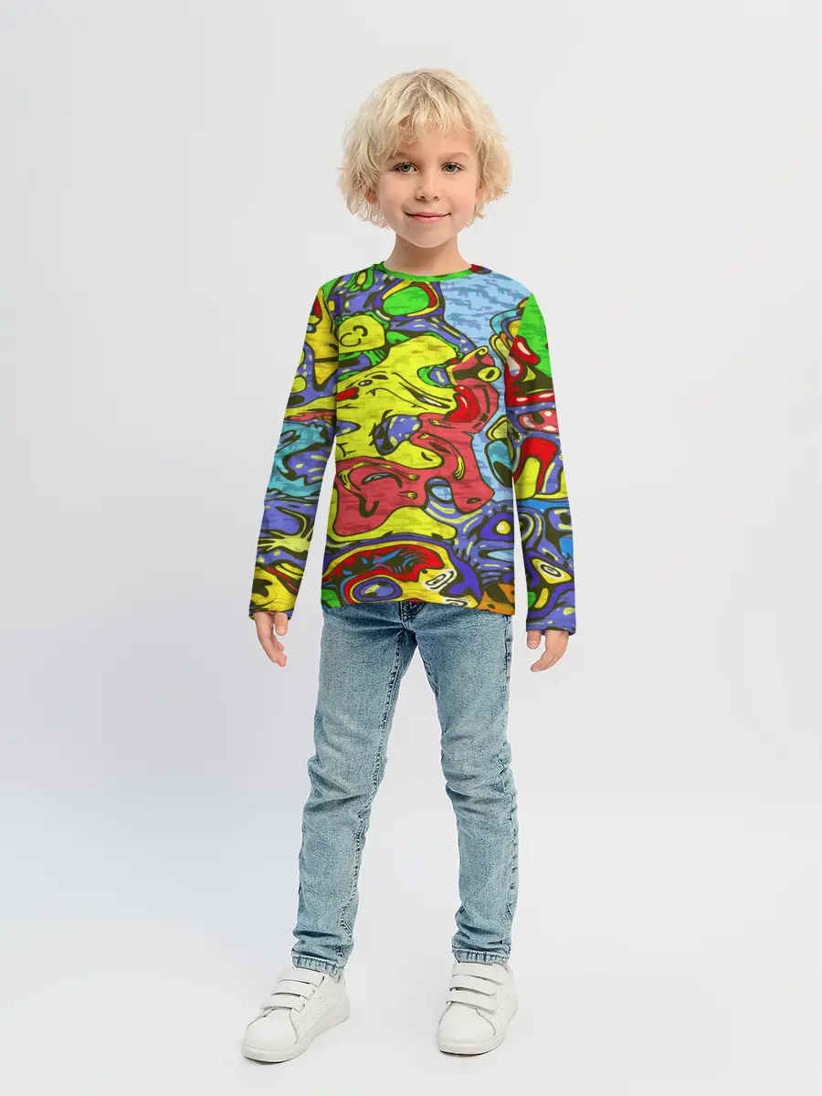 Детский лонгслив / Multicolored