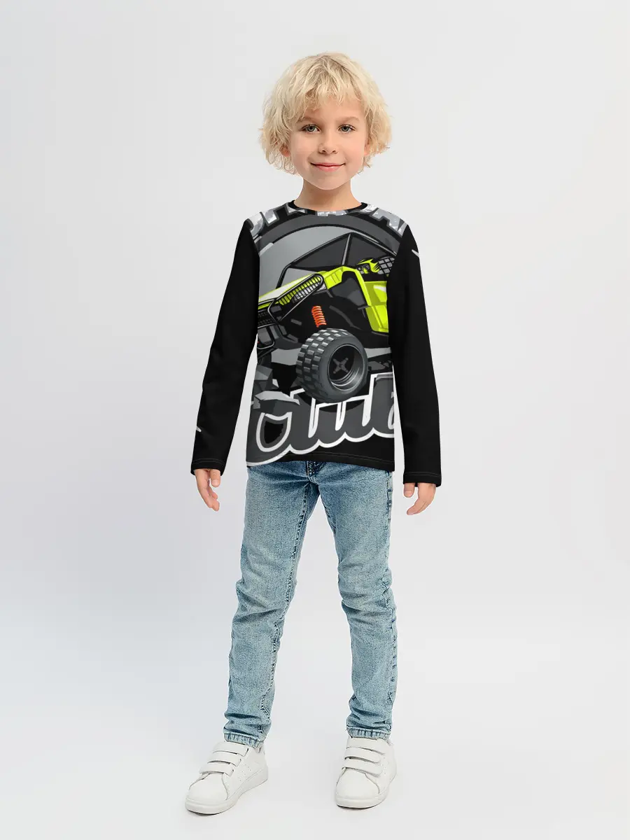 Детский лонгслив / Внедорожный