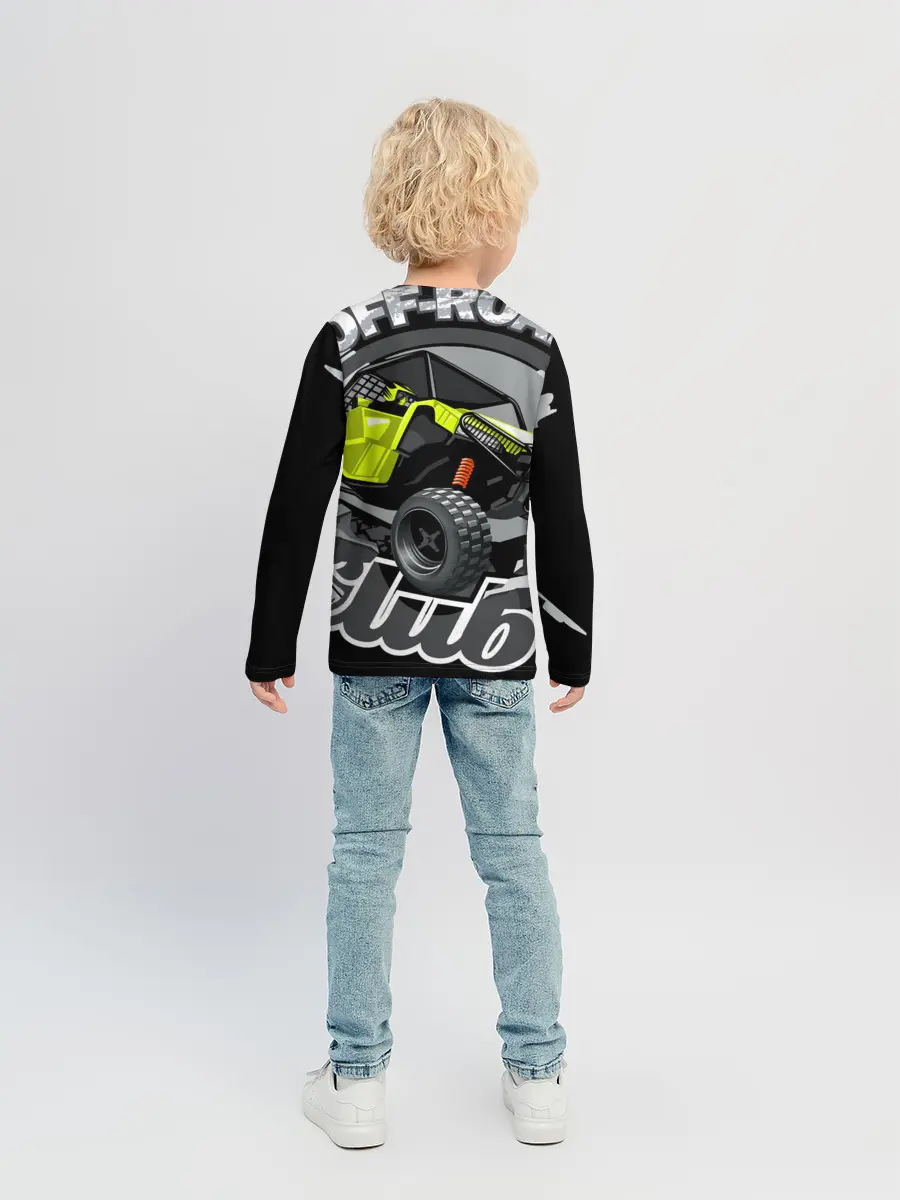 Детский лонгслив / Внедорожный