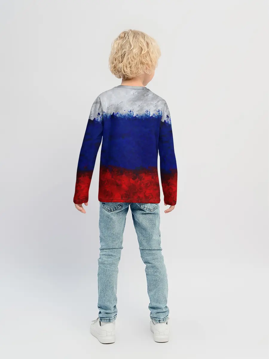 Детский лонгслив / Россия | Russia | Герб