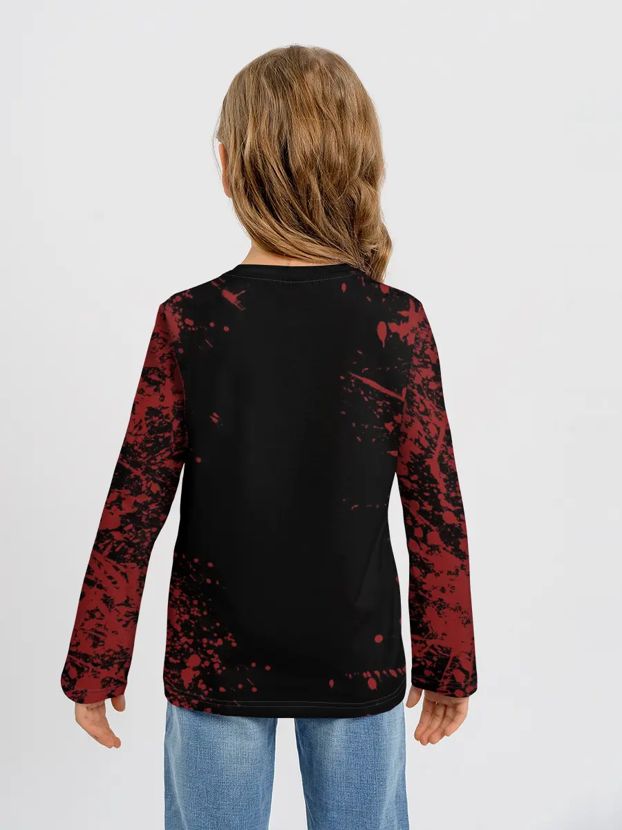 Детский лонгслив / Resident Evil Village логотип