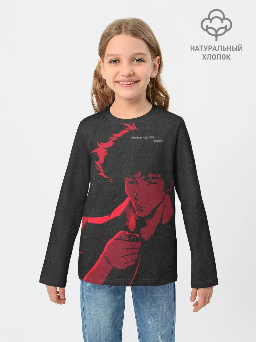 Детский лонгслив / Cowboy Bebop. Спайк Шпигель