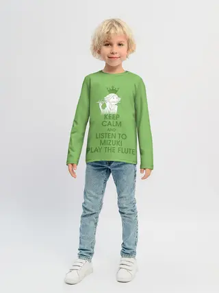 Детский лонгслив / Mizuki play the flute