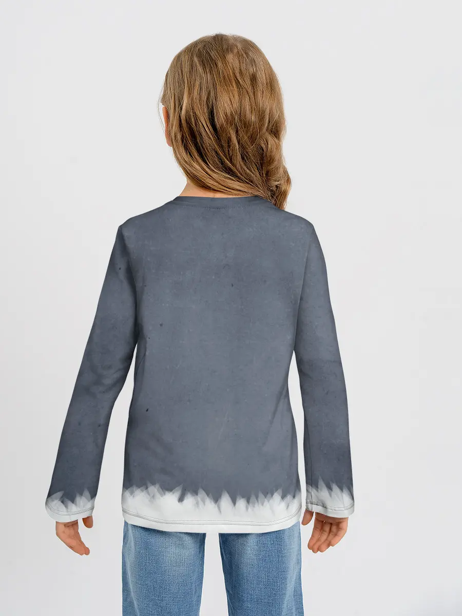 Детский лонгслив / Демон-лис Томоэ