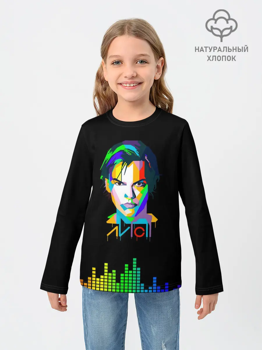 Детский лонгслив / Авичи | Avicii