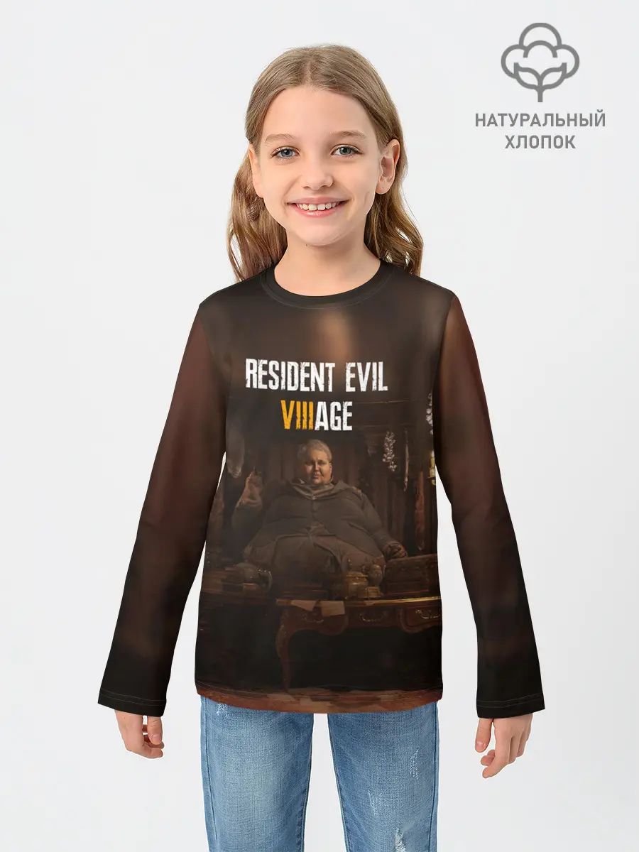 Детский лонгслив / RESIDENT EVIL VILLAGE | РЕ ДЕРЕВНЯ