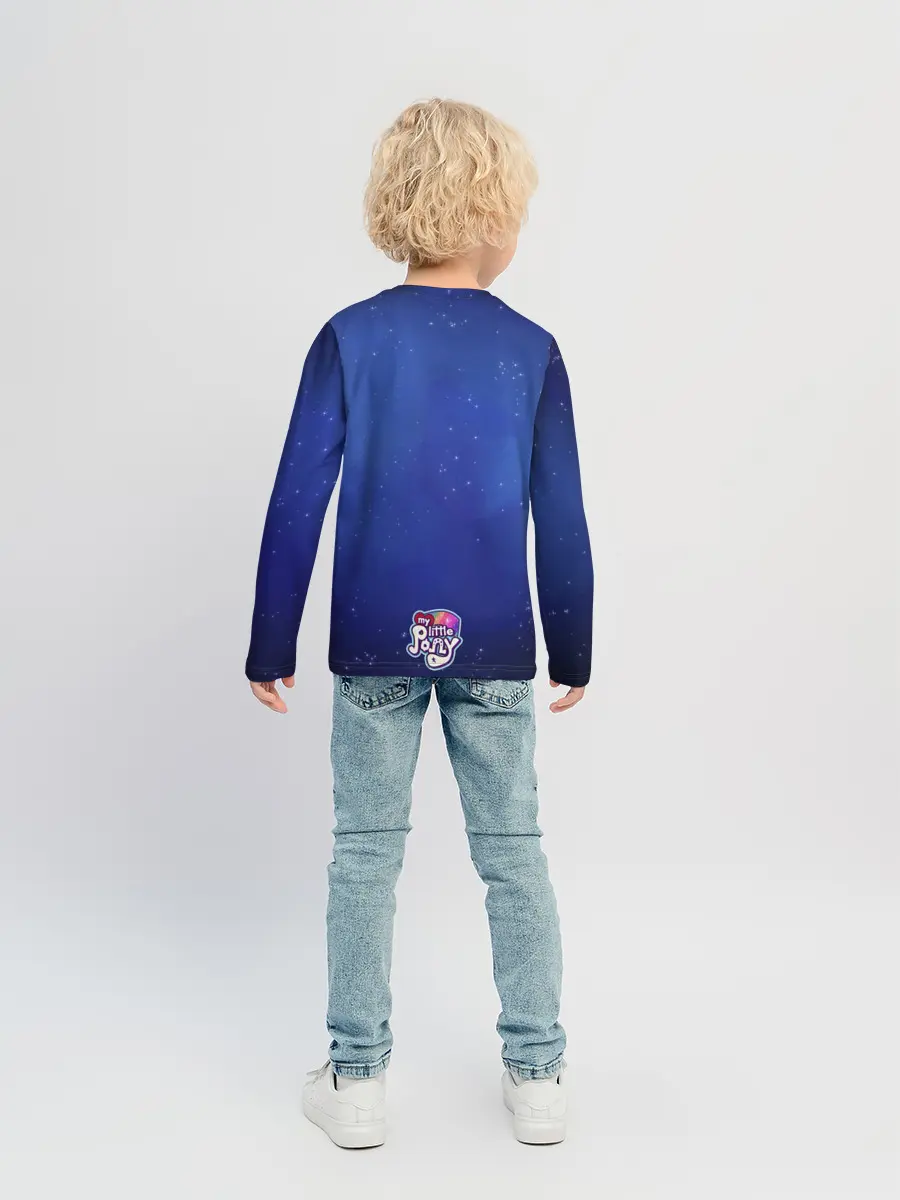 Детский лонгслив / Лунная пони