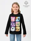 Детский лонгслив / Pony team