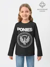 Детский лонгслив / Pony x Ramones