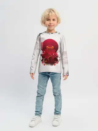 Детский лонгслив / Кенджиро Ренгоку Kimetsu no Yaiba