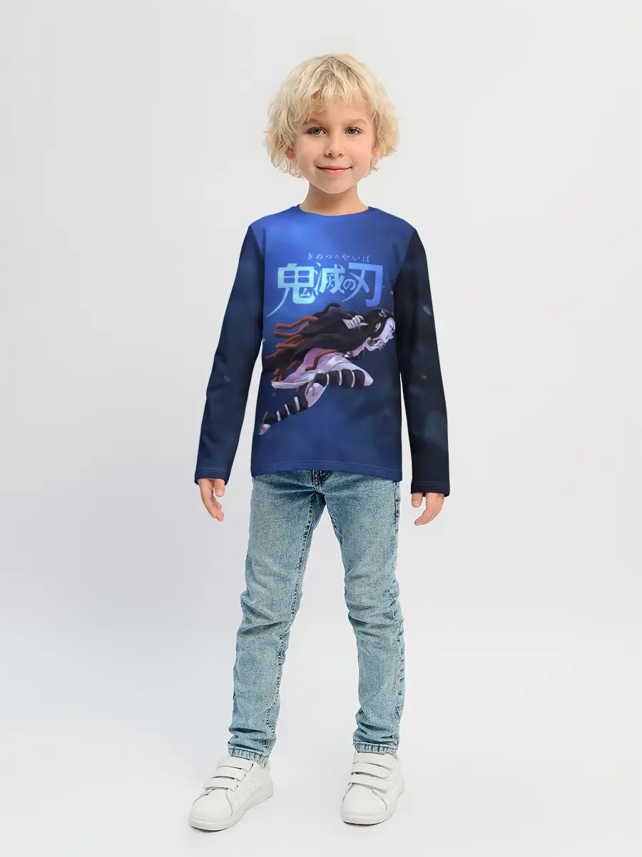 Детский лонгслив / Незуко Камадо Kimetsu no Yaiba