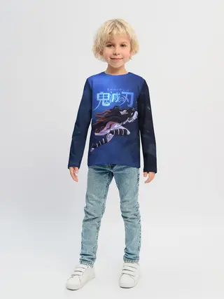 Детский лонгслив / Незуко Камадо Kimetsu no Yaiba