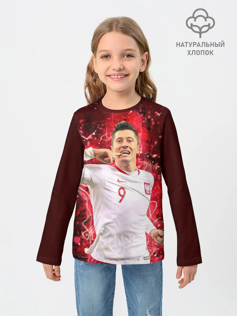 Детский лонгслив / Lewandowski | Левандовски | 9