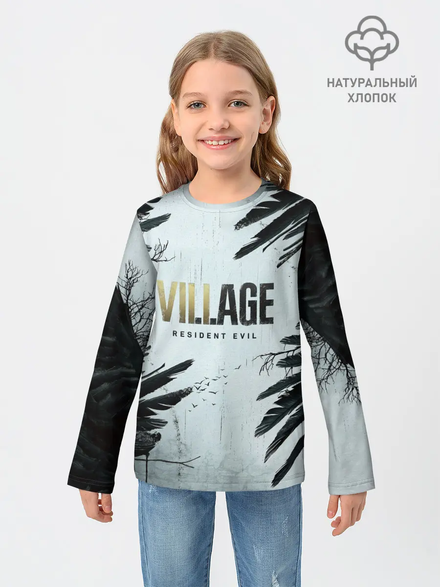Детский лонгслив / Resident Evil Village. Crow
