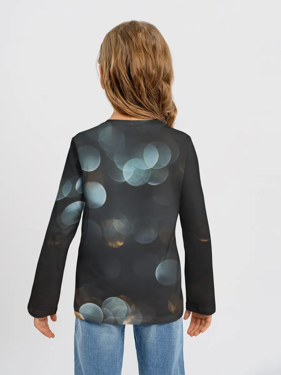 Детский лонгслив / боке