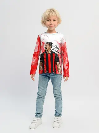 Детский лонгслив / ЗЛАТАН ИБРАГИМОВИЧ / МИЛАН