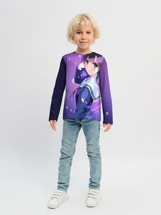 Детский лонгслив / Морячка