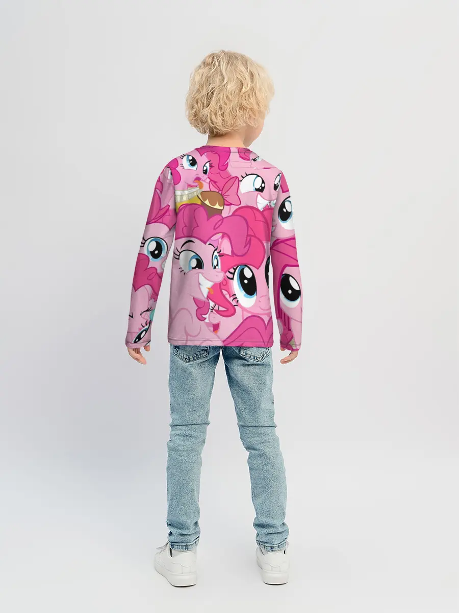 Детский лонгслив / Pinkie Pie pattern