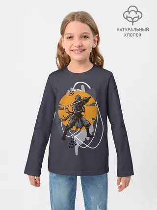 Детский лонгслив / Ниндзя