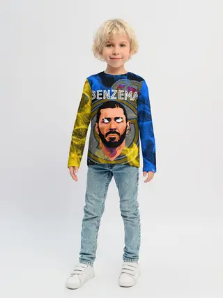 Детский лонгслив / KARIM BENZEMA / КАРИМ БЕНЗЕМА