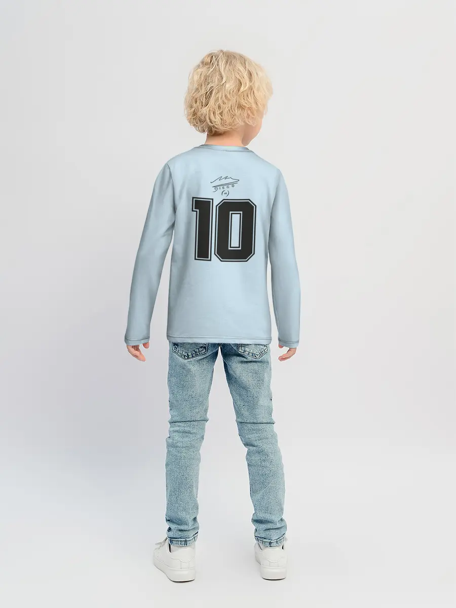 Детский лонгслив / Диего Марадона