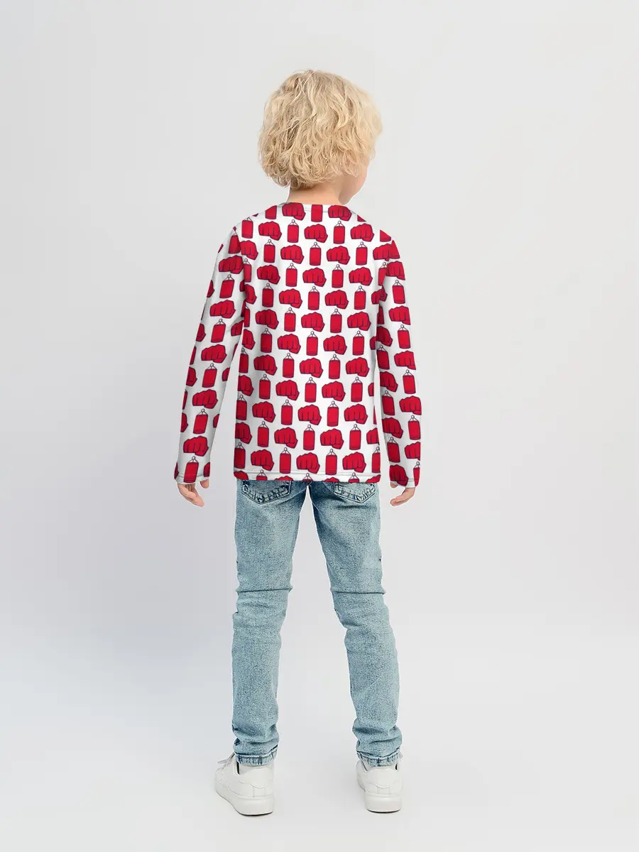 Детский лонгслив / Бокс